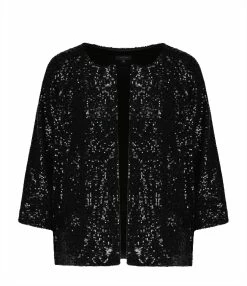 JEANNE VOULAND Veste Jinzo Sequin Noir