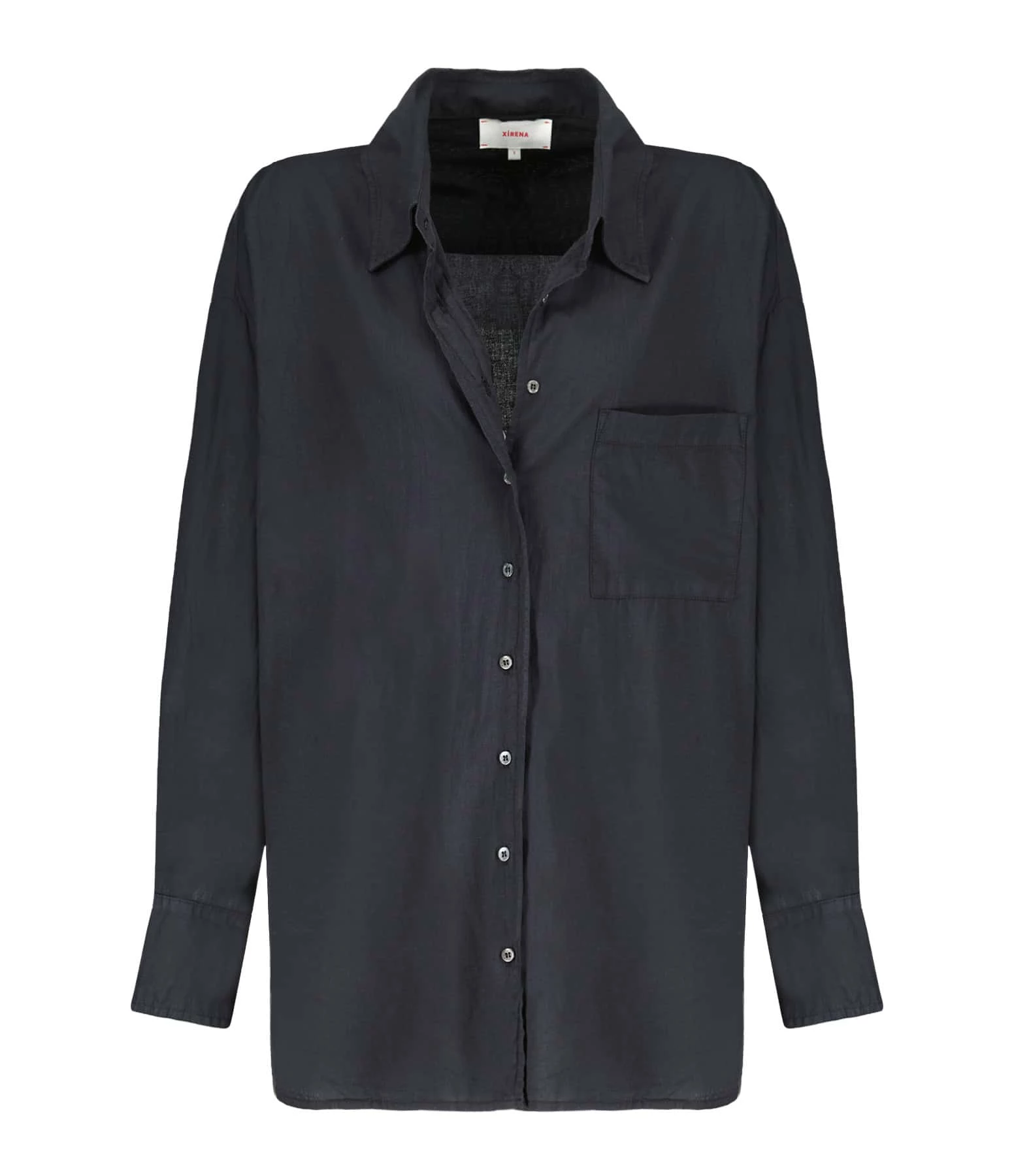 XIRENA Chemise Sydney Coton Noir 1 XIRENA Chemise Sydney Coton Noir