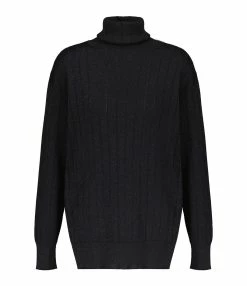 JEANNE VOULAND Pull Gelson Lurex Noir