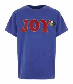 NEWTONE Tee-shirt Trucker Joy Coton Flo Bleu