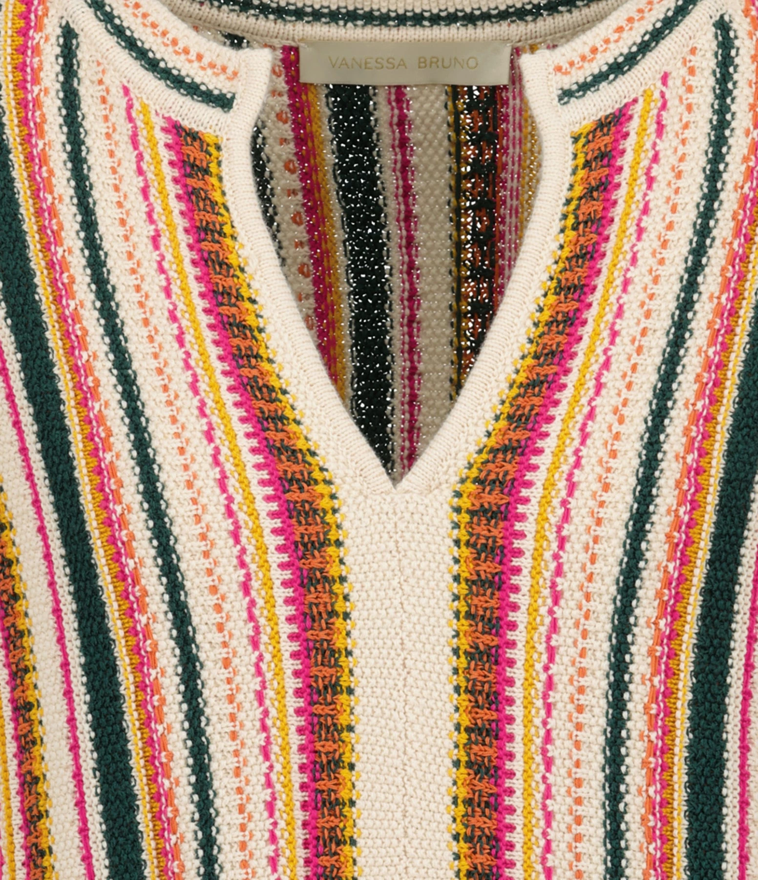 Vanessa Bruno Pull Antea Coton Multicolore 2 Vanessa Bruno Pull Antea Coton Multicolore – Image 2