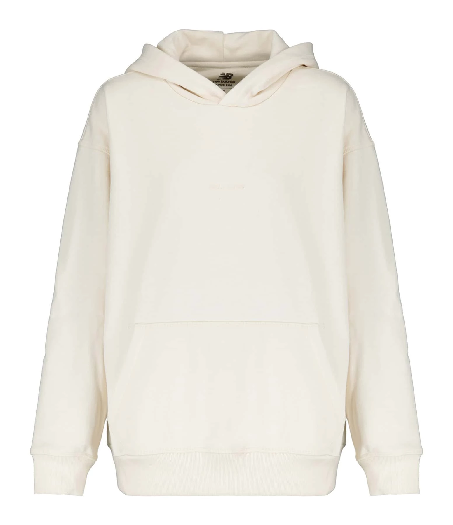New Balance Sweatshirt Hoodie NB Athletics Coton Beige 1 New Balance Sweatshirt Hoodie NB Athletics Coton Beige