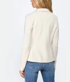 Isabel Marant Veste Reese Laine Vierge Écru -Majestic Filatures shop 047 230215am