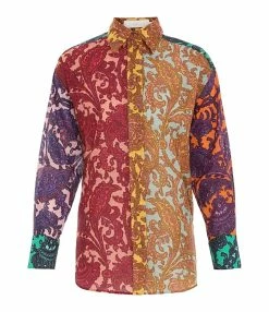 Zimmermann Chemise Tiggy Coton Imprimé Cachemire