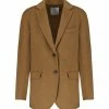 ANINE BING Veste Blazer Quinn Laine Marron