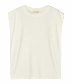 Momoni Tee-shirt Enna Lin Blanc