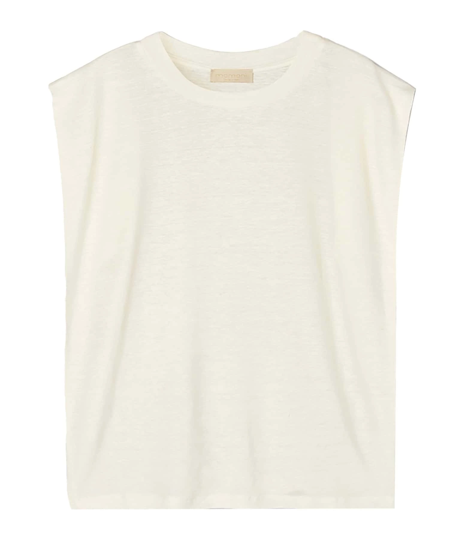 Momoni Tee-shirt Enna Lin Blanc 1 Momoni Tee-shirt Enna Lin Blanc