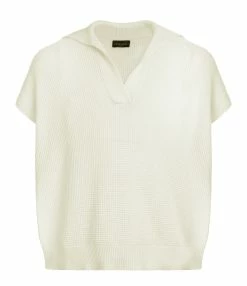 ROBERTO COLLINA Top Coton Écru