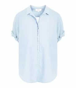 XIRENA Chemise Channing Coton Bleu Ciel