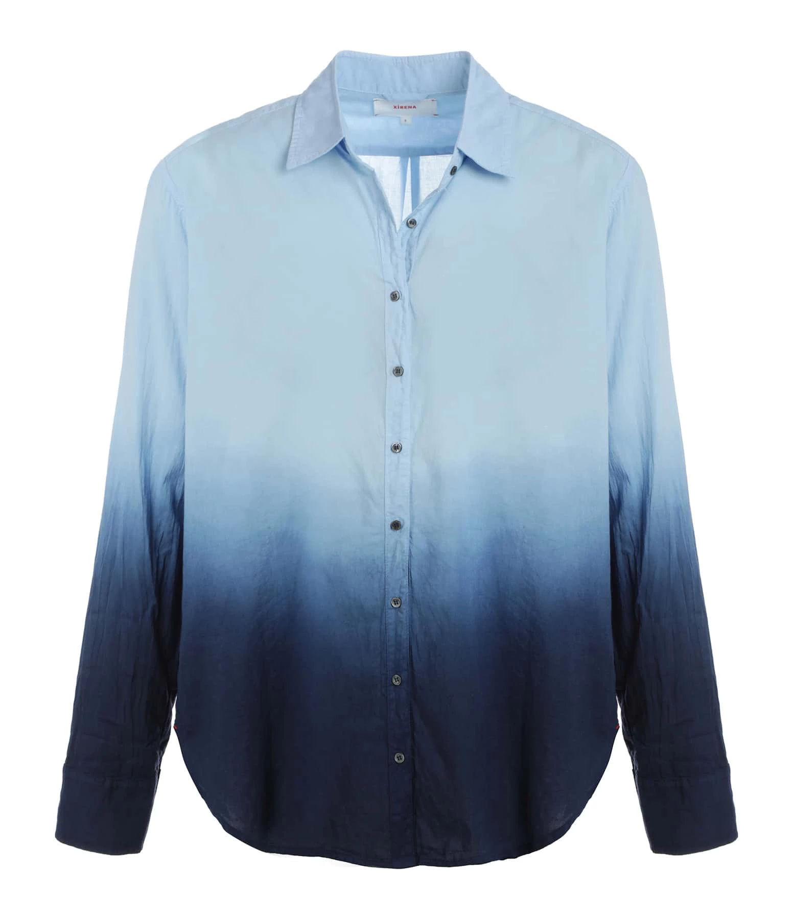 XIRENA Chemise Beau Ombre Coton Bleu 1 XIRENA Chemise Beau Ombre Coton Bleu