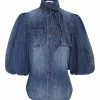 Zimmermann Chemise Tiggy Denim Bleu