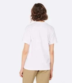 MARANT ÉTOILE Tee-shirt Zewel Coton Blanc -Majestic Filatures shop 608 5