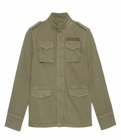 Majestic Filatures shop 32 ANINE BING Veste Army Coton Vert