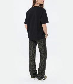 AMI Paris Tee-shirt Unisexe Ami De Cœur Coton Biologique Noir 10 AMI Paris Tee-shirt Unisexe Ami De Cœur Coton Biologique Noir -Majestic Filatures shop amipa look20220118 18