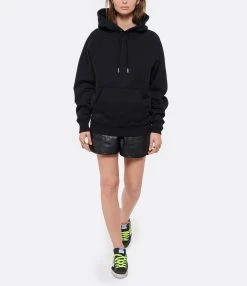 AMI Paris Sweatshirt Hoodie Unisexe Ami De Cœur Coton Biologique Noir 9 AMI Paris Sweatshirt Hoodie Unisexe Ami De Cœur Coton Biologique Noir -Majestic Filatures shop amipa look20220412 180