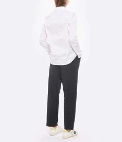 AMI Paris Chemise Ami De Cœur Coton Blanc 9 AMI Paris Chemise Ami De Cœur Coton Blanc -Majestic Filatures shop amipa look20220629 96