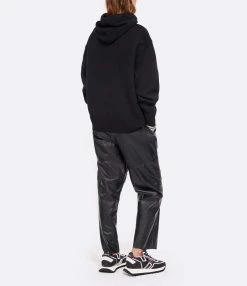 AMI Paris Pull Hoodie Unisexe Ami De Cœur Laine Noir Rouge 9 AMI Paris Pull Hoodie Unisexe Ami De Cœur Laine Noir Rouge -Majestic Filatures shop amipa look20220812 24