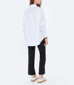 ANDREA LEV Chemise Boyfriend Blanc 9 ANDREA LEV Chemise Boyfriend Blanc -Majestic Filatures shop andre look20220125 128