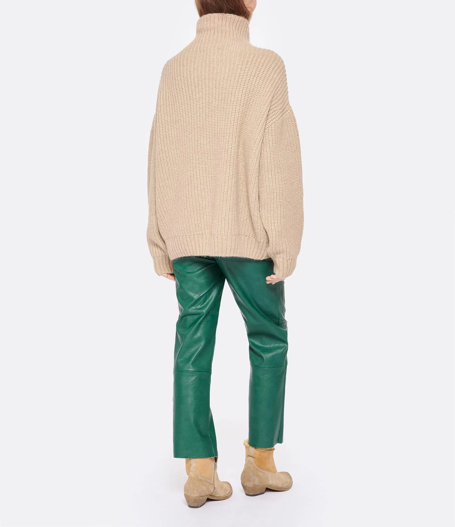 ANINE BING Pull Sydney Alpaga Beige 5 ANINE BING Pull Sydney Alpaga Beige – Image 5