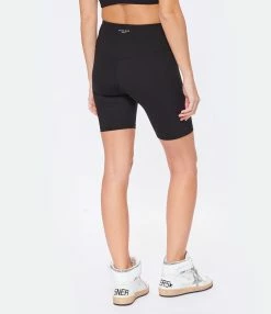 ANINE BING Short Cycliste Blake Noir -Majestic Filatures shop anine look20221011 375