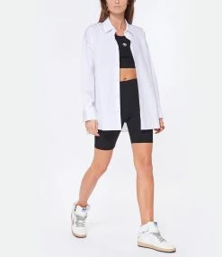 ANINE BING Short Cycliste Blake Noir -Majestic Filatures shop anine look20221011 376