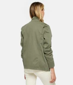 ANINE BING Veste Army Coton Vert 7 ANINE BING Veste Army Coton Vert -Majestic Filatures shop anine look20221129 236