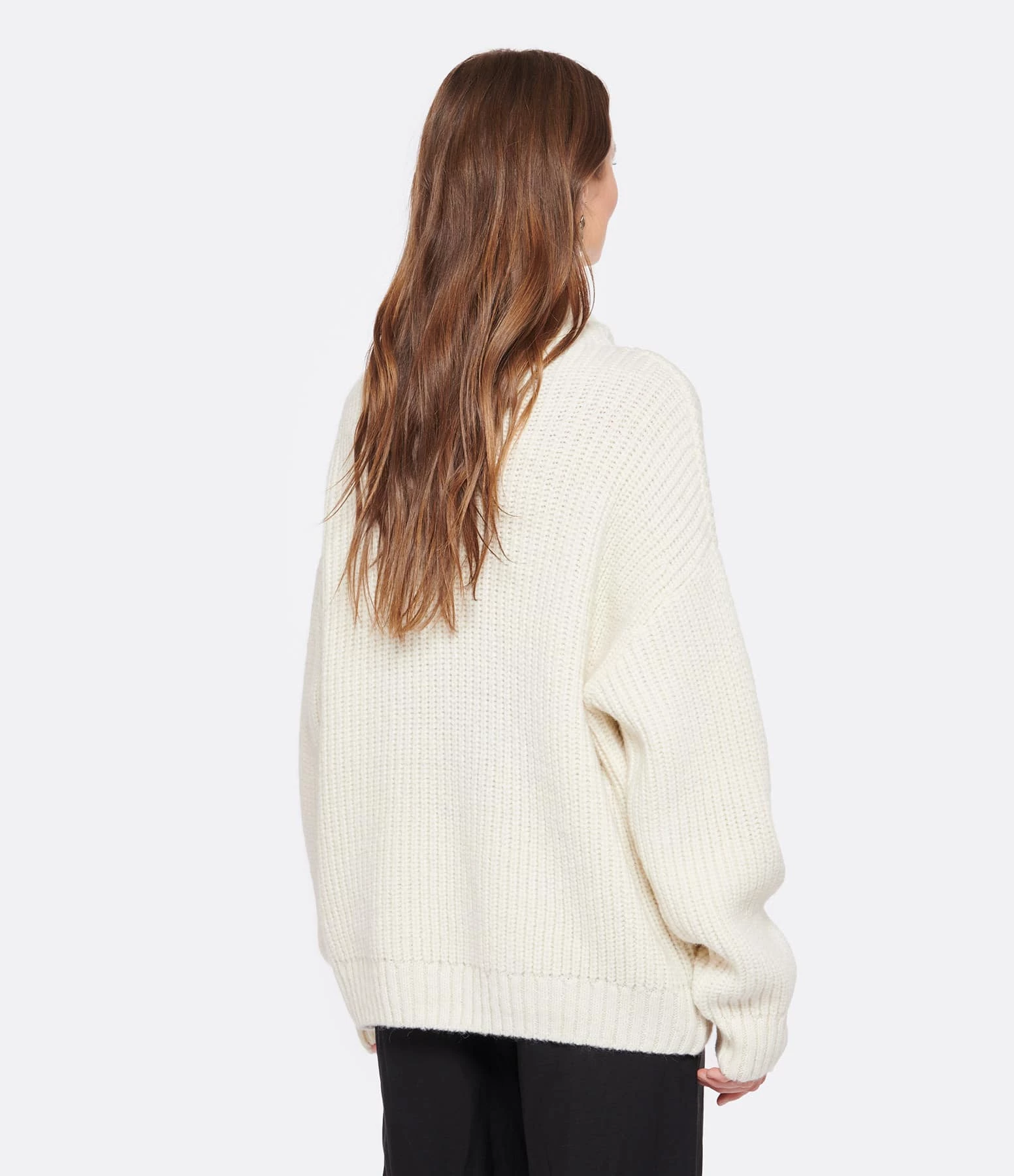 ANINE BING Pull Sydney Alpaga Ivoire 5 ANINE BING Pull Sydney Alpaga Ivoire – Image 5