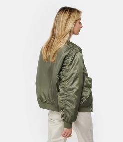 ANINE BING Veste Bomber Leon Kaki -Majestic Filatures shop anine look20230125 42