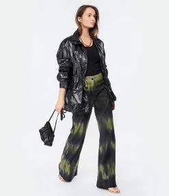 ANINE BING Veste Gigi Recyclée Noir -Majestic Filatures shop anine look20230126 18