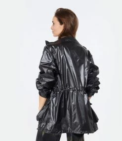 ANINE BING Veste Gigi Recyclée Noir -Majestic Filatures shop anine look20230126 24