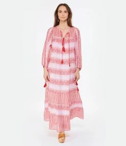 ANTIK BATIK Blouse Blossom Rouille 8 ANTIK BATIK Blouse Blossom Rouille -Majestic Filatures shop antik look20230110 105