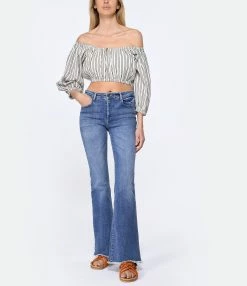 ANTIK BATIK Top Juliette Rayure Multicolore -Majestic Filatures shop antik look20230215 59