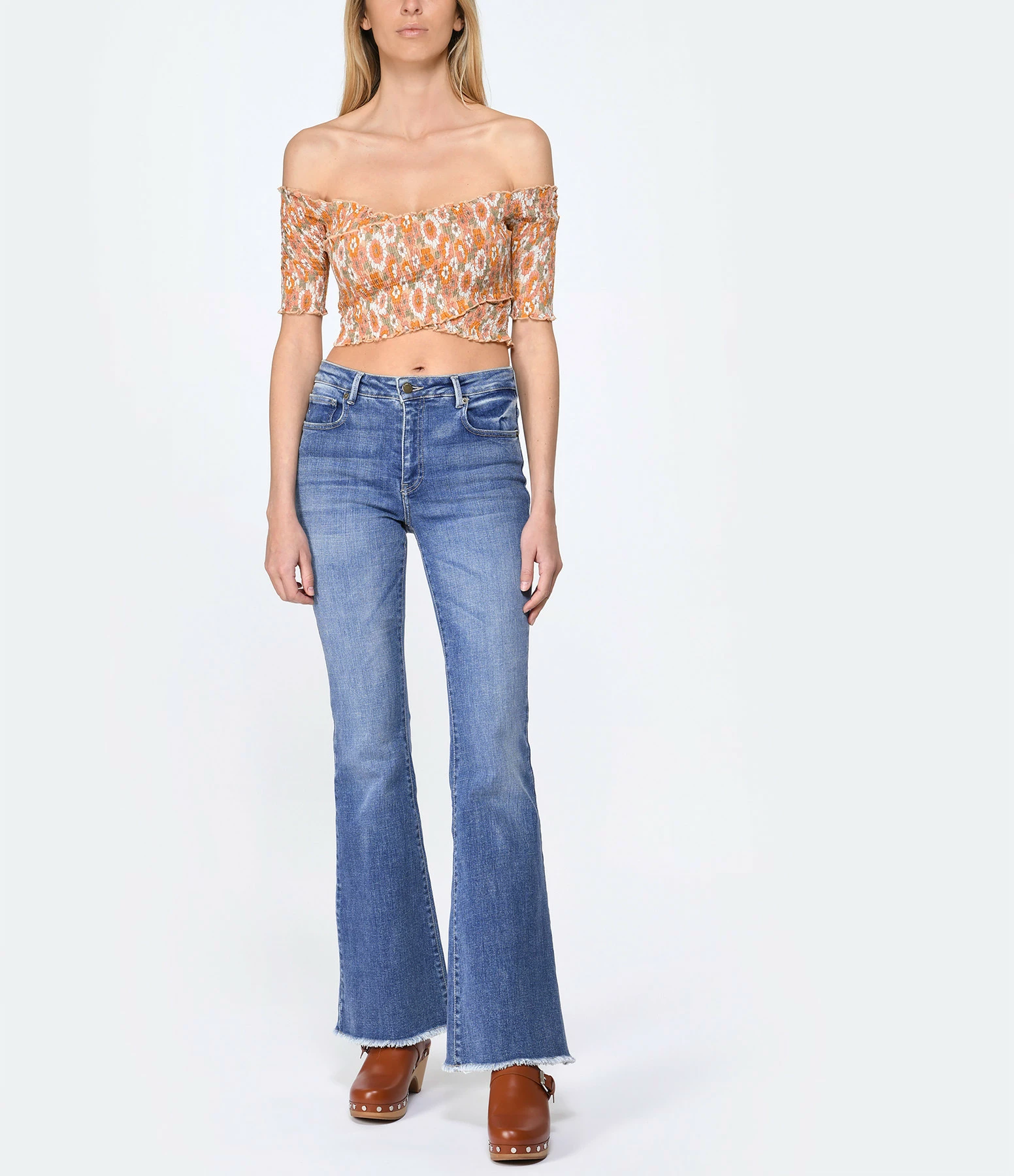 ANTIK BATIK Top Blossom Rouille 4 ANTIK BATIK Top Blossom Rouille – Image 4