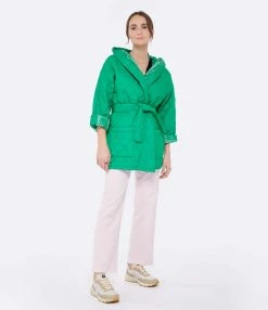 Kimono Bandana Vert, Collaboration Aokyanos X Véronika Loubry -Majestic Filatures shop aokyb look20221221 335