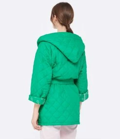 Kimono Bandana Vert, Collaboration Aokyanos X Véronika Loubry -Majestic Filatures shop aokyb look20221221 341