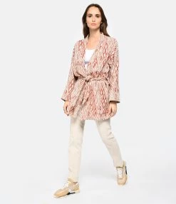 Kimono Gordon Cuivre, Collaboration Aokyanos X Véronika Loubry -Majestic Filatures shop aokyg look20221215 455