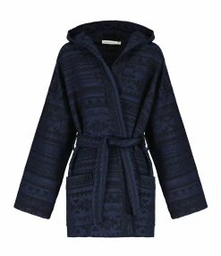 Kimono Gazebo Bleu Marine, Collaboration Aokyanos X Véronika Loubry