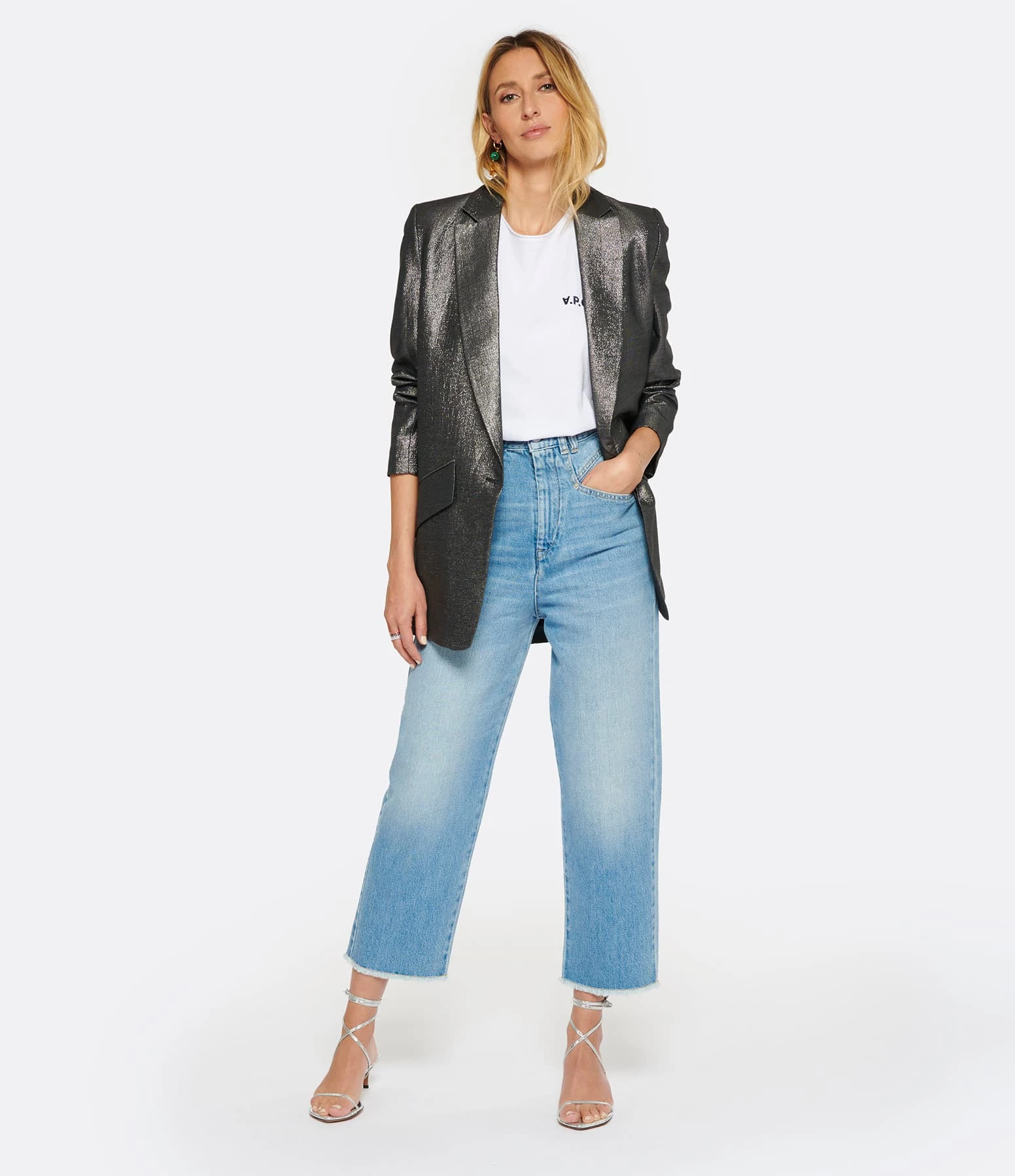 A.P.C. Tee-shirt Karol Coton Blanc 6 A.P.C. Tee-shirt Karol Coton Blanc – Image 6