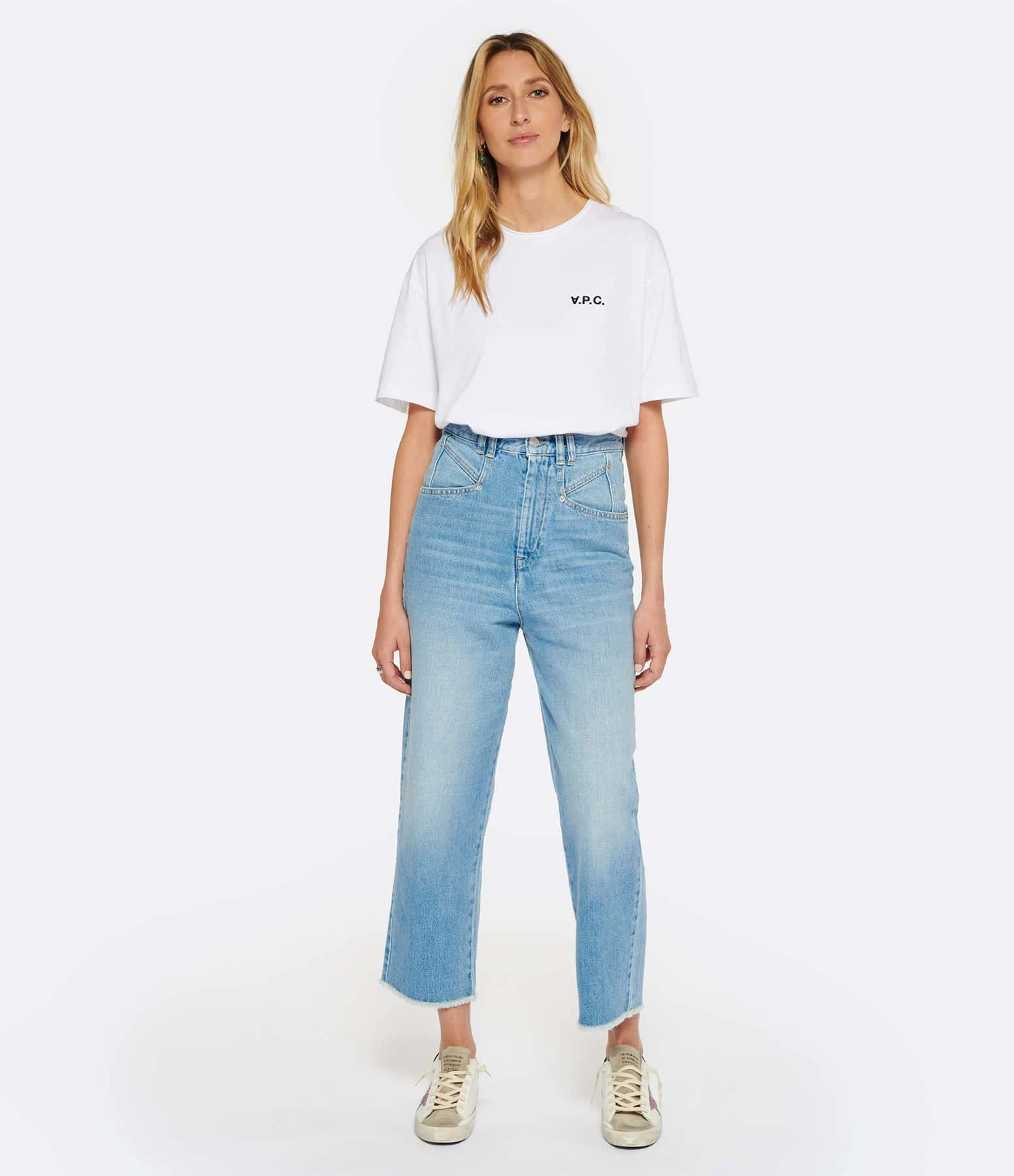 A.P.C. Tee-shirt Karol Coton Blanc 4 A.P.C. Tee-shirt Karol Coton Blanc – Image 4