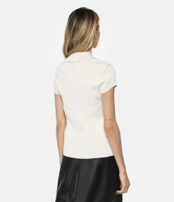 A.P.C. Polo Jess Coton Blanc -Majestic Filatures shop apcco look20221214 59