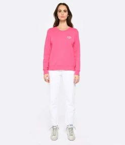 A.P.C. Sweatshirt Skye Coton Rose Vif -Majestic Filatures shop apcco look20221215 52
