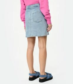 A.P.C. Jupe Paula Coton Indigo Délavé 9 A.P.C. Jupe Paula Coton Indigo Délavé -Majestic Filatures shop apcco look20221227 245