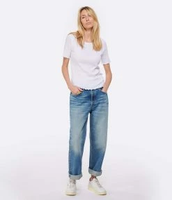 A.P.C. Top Elena Coton Blanc 9 A.P.C. Top Elena Coton Blanc -Majestic Filatures shop apcco look20230125 177
