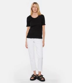 A.P.C. Top Elena Coton Noir -Majestic Filatures shop apcco look20230125 545