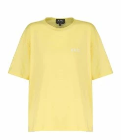 A.P.C. Tee-shirt Karol Coton Jaune