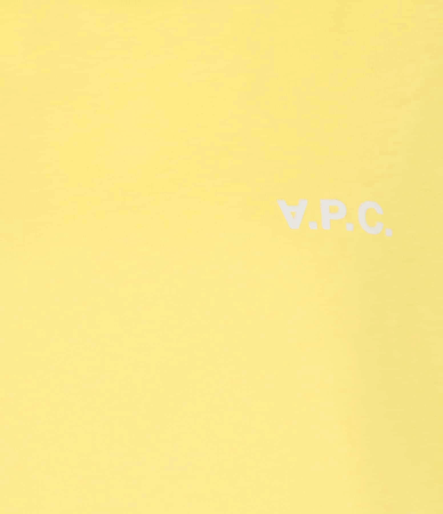 A.P.C. Tee-shirt Karol Coton Jaune 2 A.P.C. Tee-shirt Karol Coton Jaune – Image 2