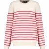 A.P.C. Pull Phoebe Coton Cachemire Blanc Cassé