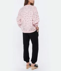 ARIZONA LOVE Sweatshirt Coton Bandana Rose -Majestic Filatures shop arizo look20220126 88