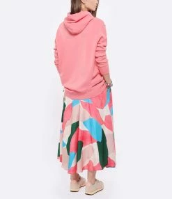 AUTRY Sweatshirt Hoodie Matchpoint Rose -Majestic Filatures shop autry look20220209 74