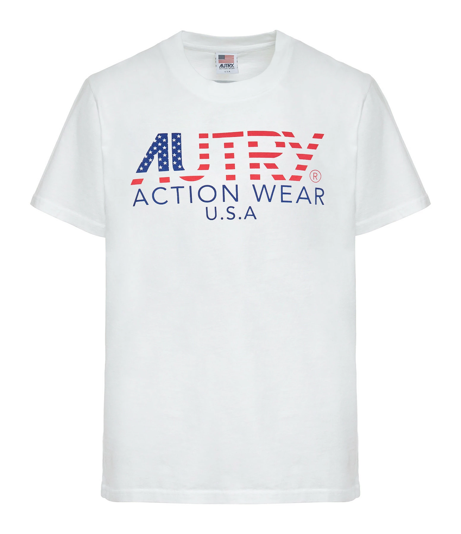 AUTRY Tee-shirt Iconic Action Blanc 1 AUTRY Tee-shirt Iconic Action Blanc